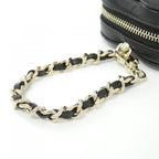 Chanel Bag Charm Keychain & Charms Black — view 6