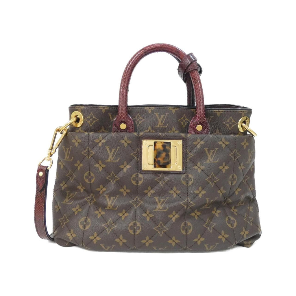 Louis Vuitton Vintage Monogram Exotic Tote MM