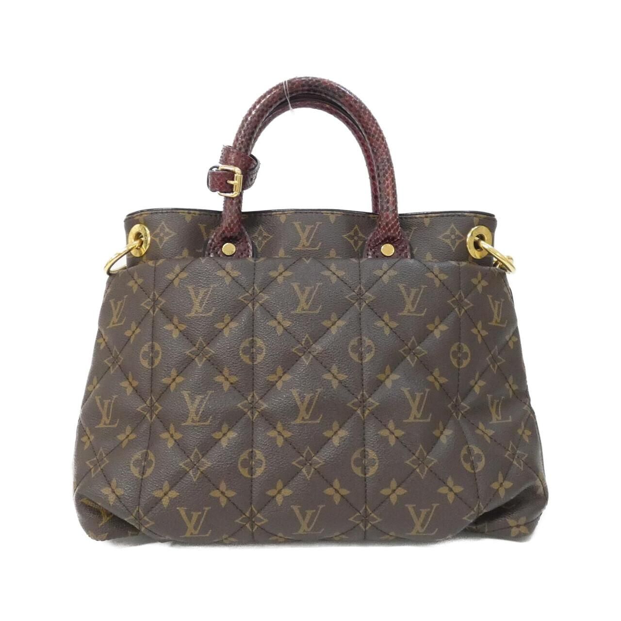 Louis Vuitton Vintage Monogram Exotic Tote MM — view 2