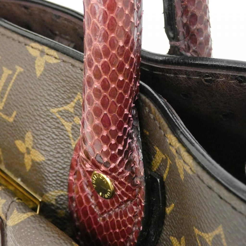Louis Vuitton Vintage Monogram Exotic Tote MM — view 7
