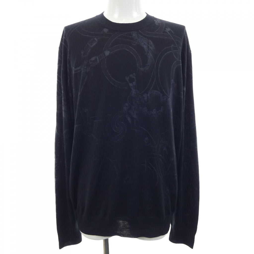 Hermes Knit Sweater Black