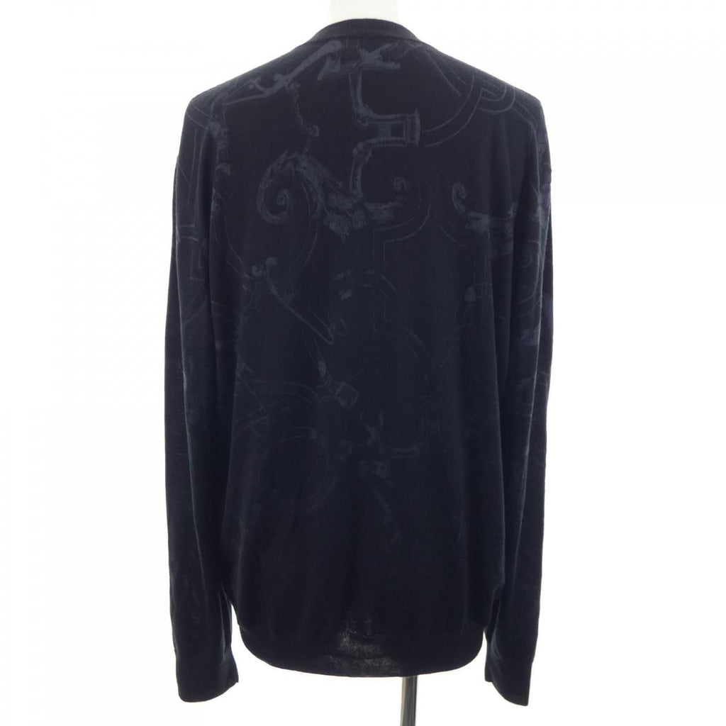 Hermes Knit Sweater Black — view 2