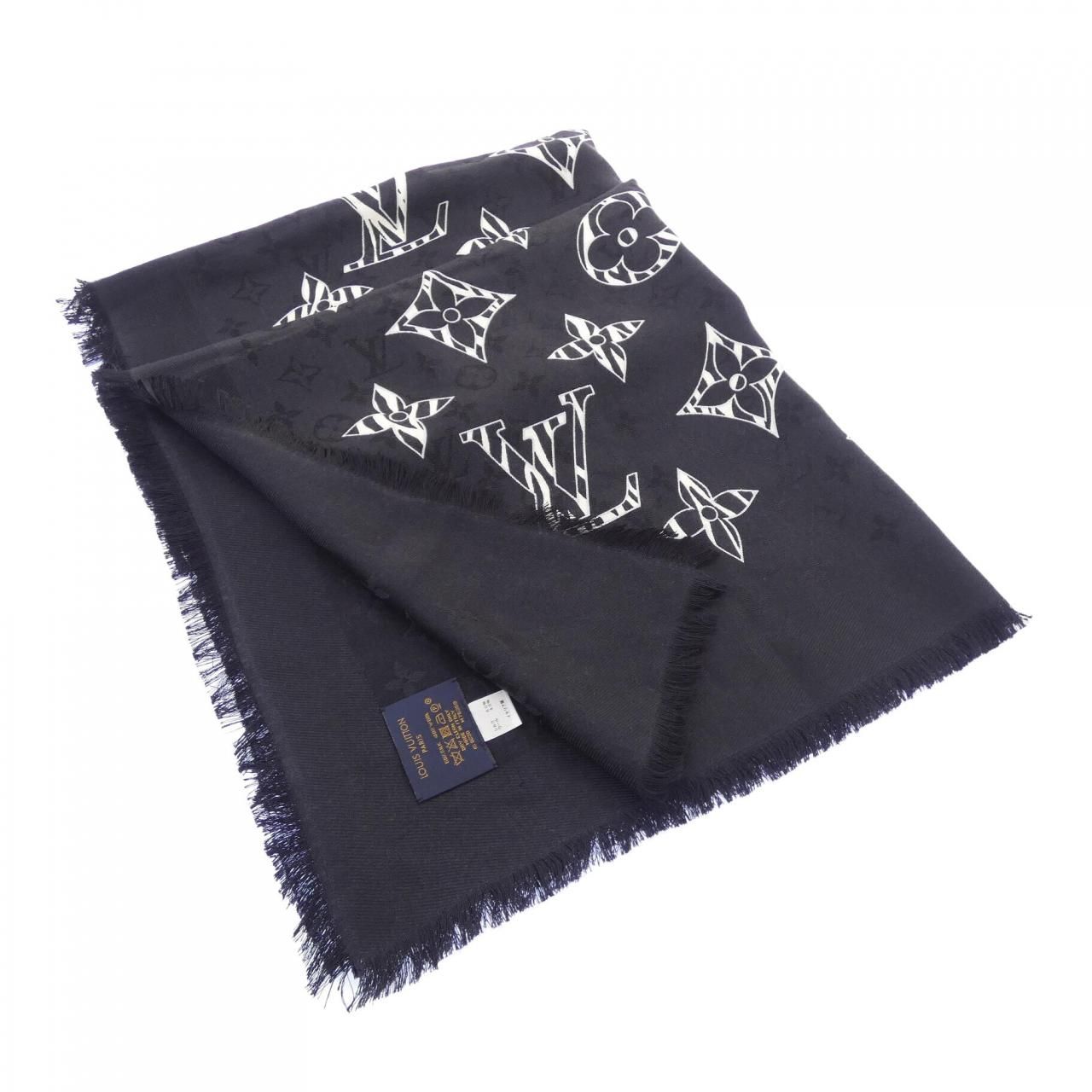 Louis Vuitton Shawl Giant Monogram Jungle Scarf