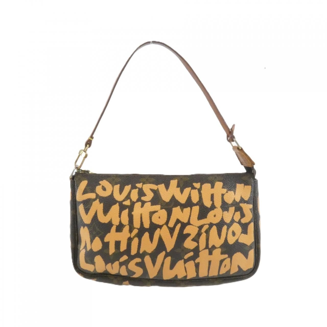 Louis Vuitton Monogram Graffiti Pochette Soirle Pouch