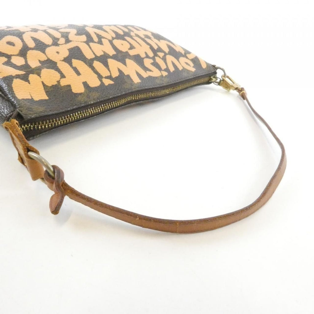 Louis Vuitton Monogram Graffiti Pochette Soirle Pouch — view 7
