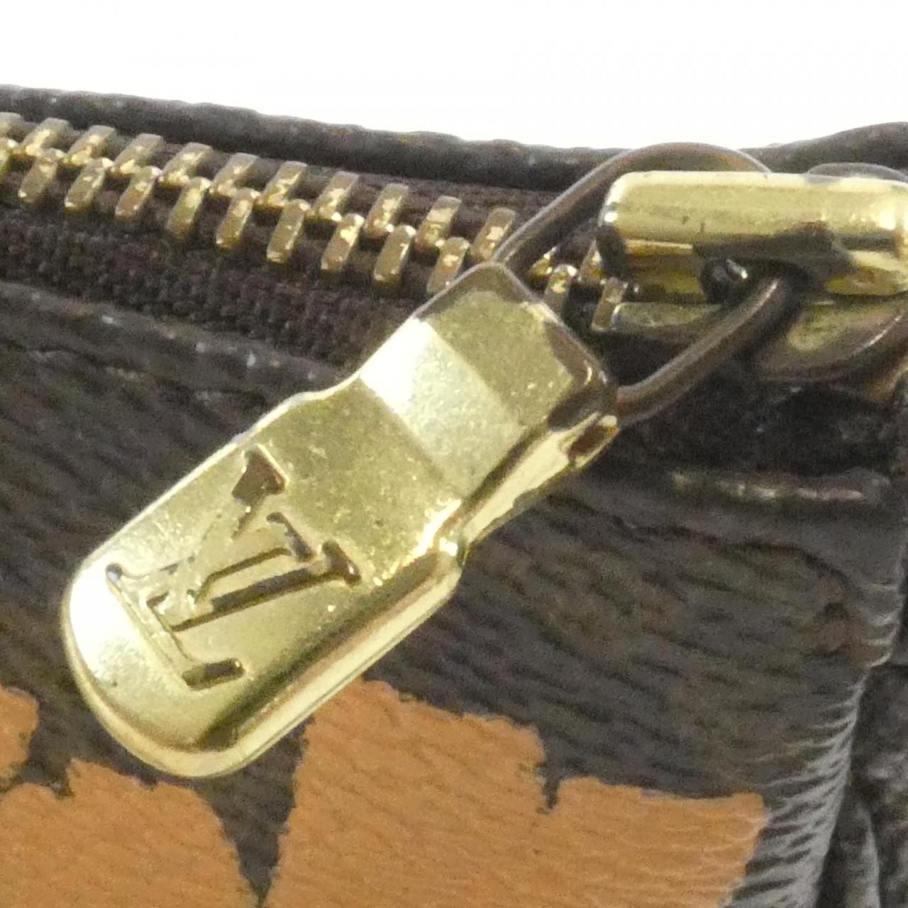 Louis Vuitton Monogram Graffiti Pochette Soirle Pouch — view 4
