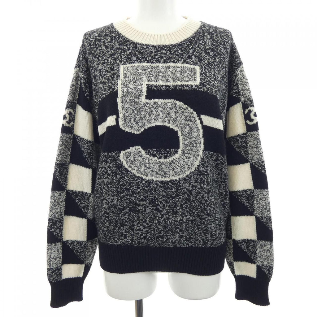 Chanel Knit Sweater Black
