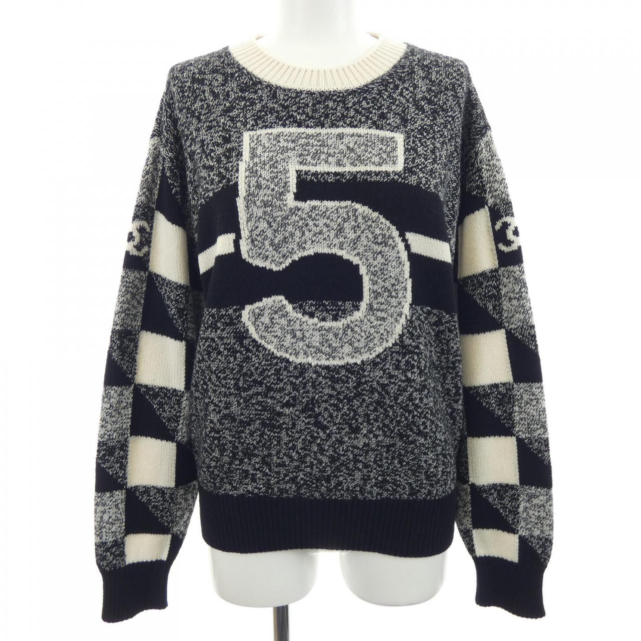 Chanel Knit Sweater Black
