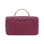 Chanel Bag Handbag Burgundy — view 2