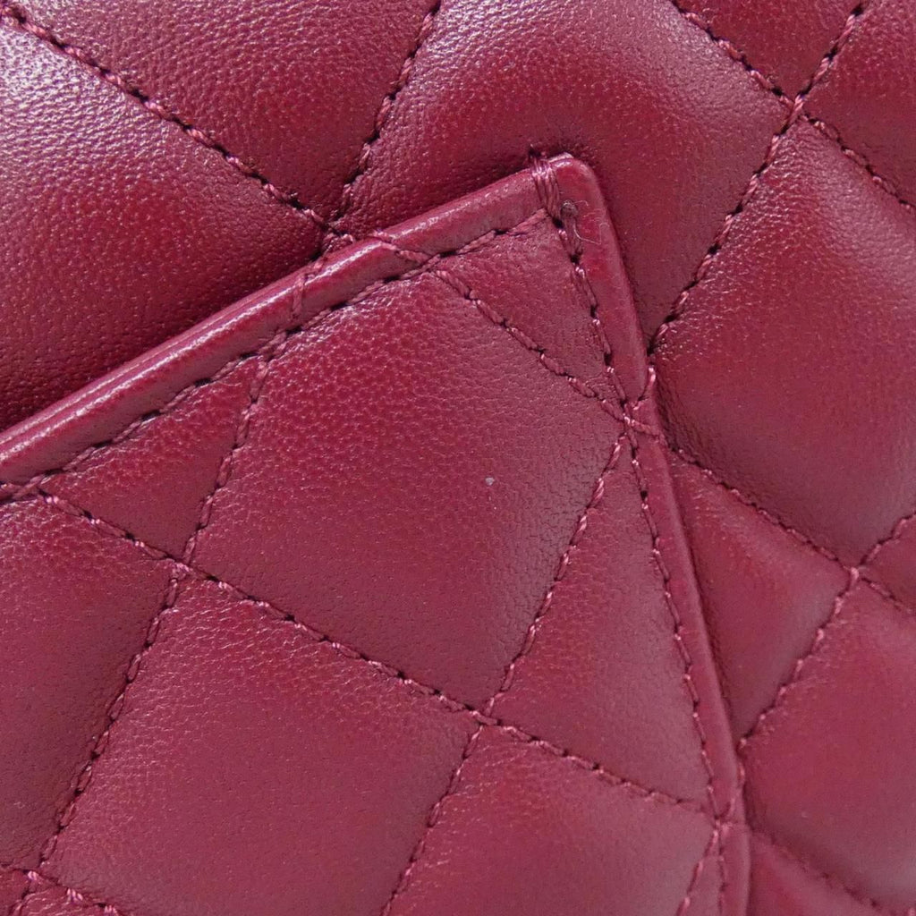 Chanel Bag Handbag Burgundy — view 4