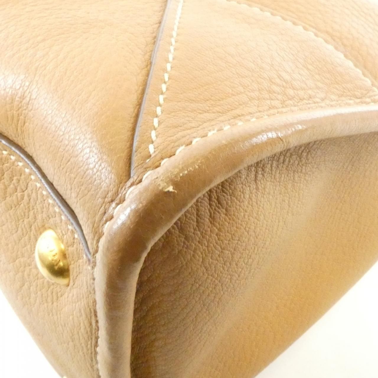 Prada Bag Handbag Gold — view 3