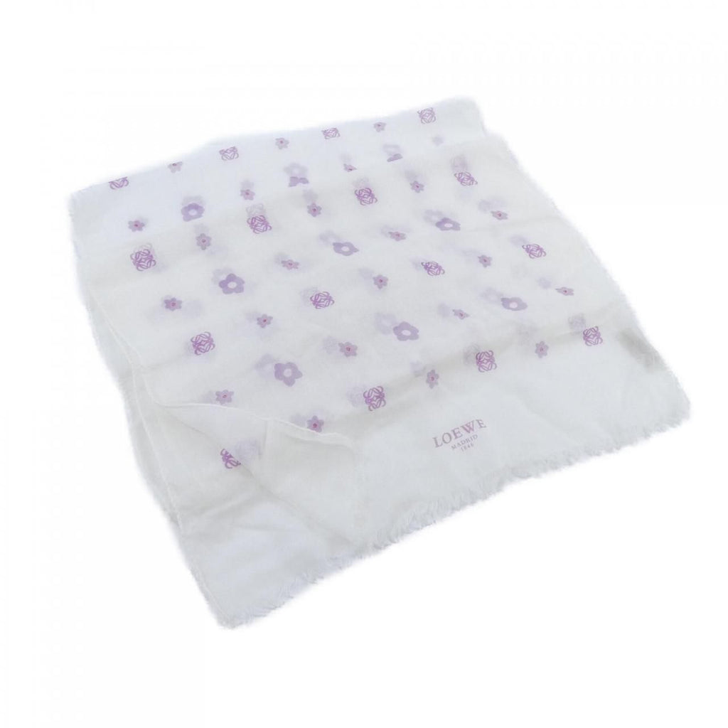 Loewe Stole Scarf White