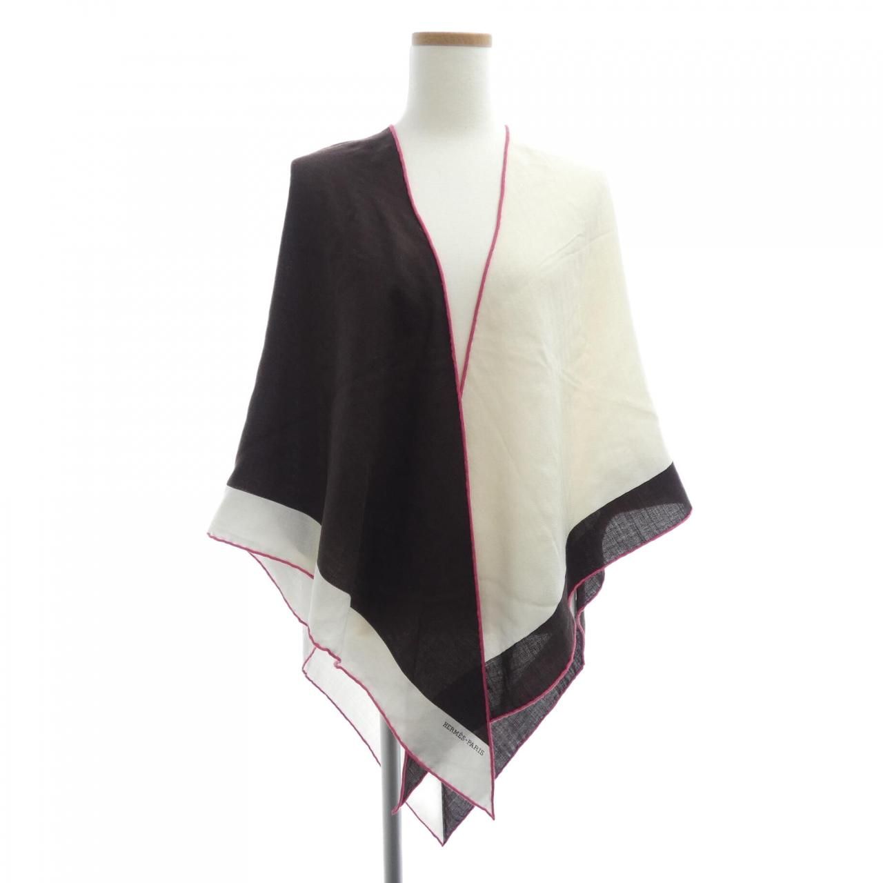 Hermes Encadre Triangle Jean Shawl Scarf