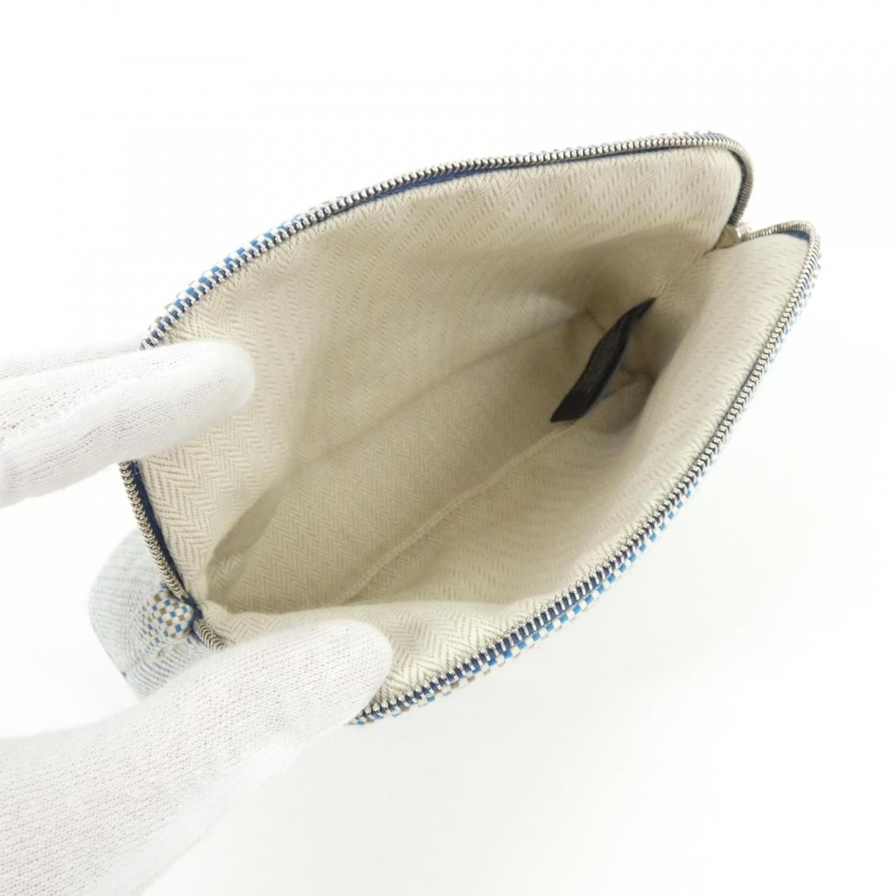 Hermes Bolide Cles Iji Ash Mini Pouch — view 6