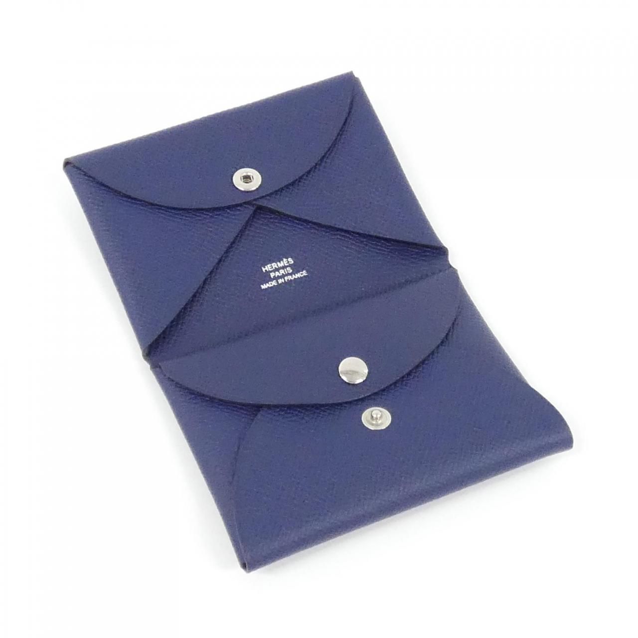 Hermes Calvi Duo Coin Case — view 2