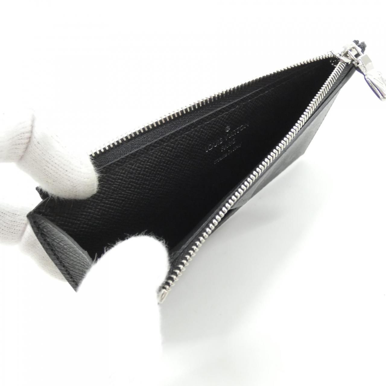Louis Vuitton Monogram Eclipse Coin Card Holder & Case — view 3
