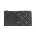 Louis Vuitton Monogram Eclipse Coin Card Holder & Case