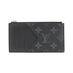 Louis Vuitton Monogram Eclipse Coin Card Holder & Case