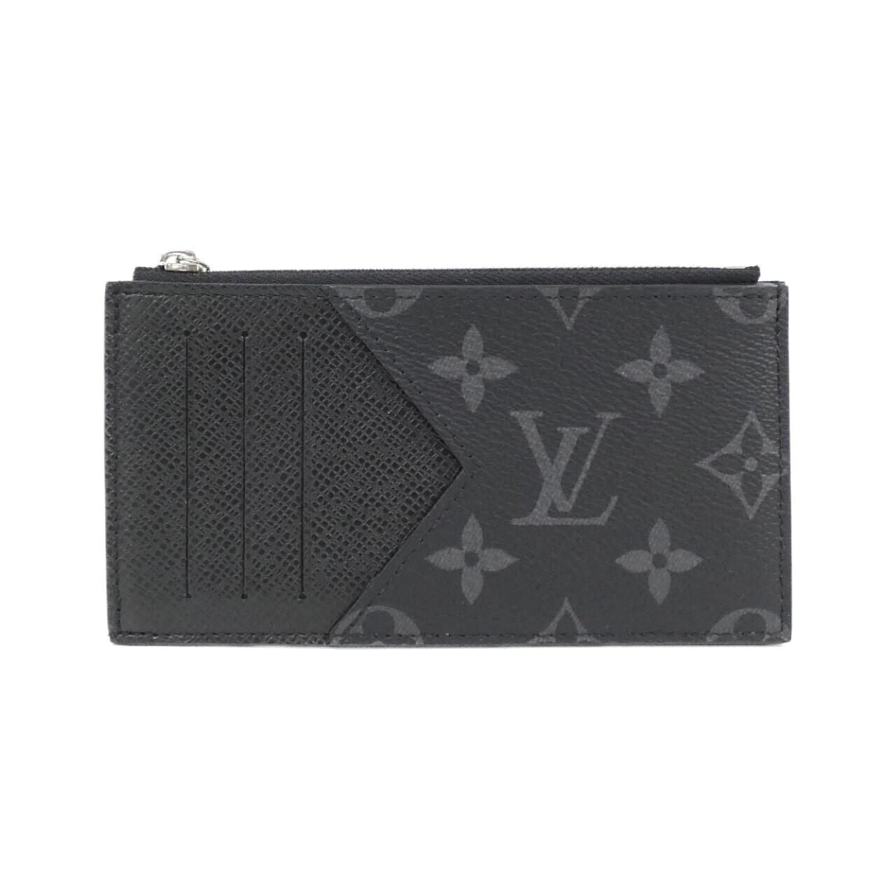 Louis Vuitton Monogram Eclipse Coin Card Holder & Case