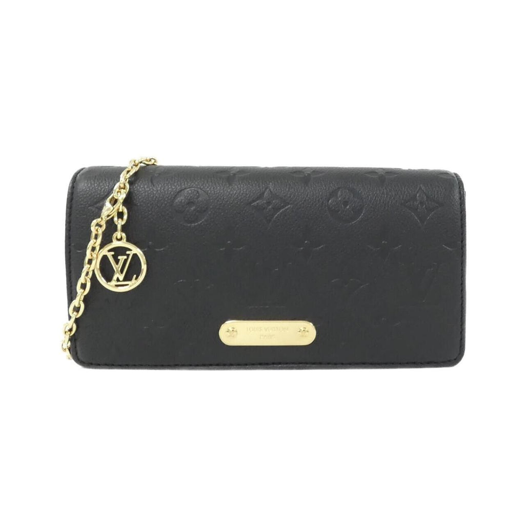 Louis Vuitton Monogram Empreinte Wallet on Chain Lily Shoulder