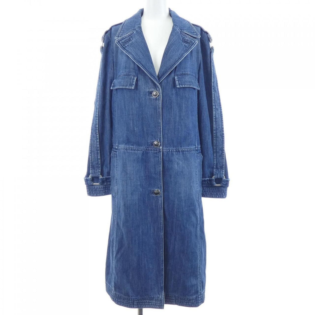 Chanel Coat Blue