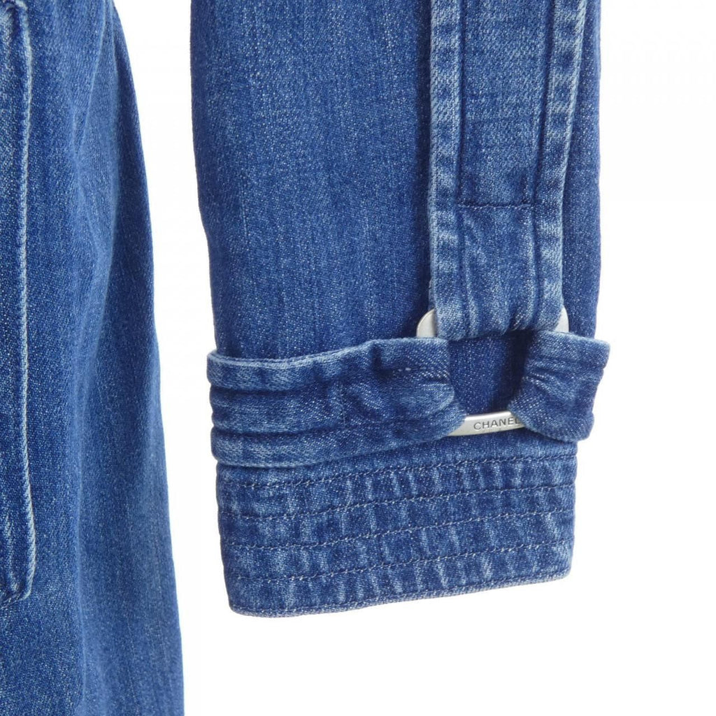 Chanel Coat Blue — view 6