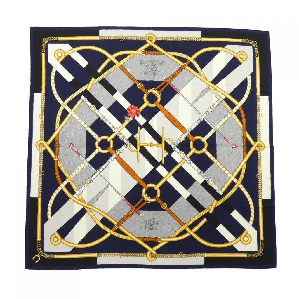 Hermes Parcours Sans Faute Carre Shawl Scarf