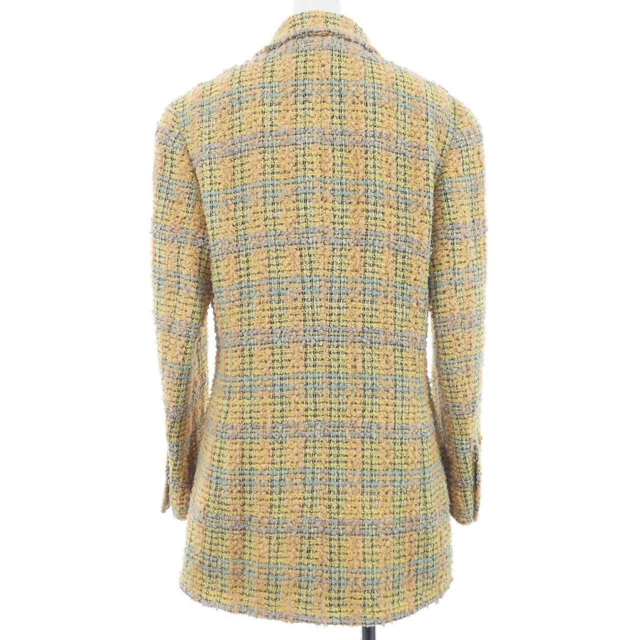 Chanel Vintage Jacket Yellow — view 2