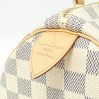 Louis Vuitton Damier Azur Speedy 30 Boston — view 4