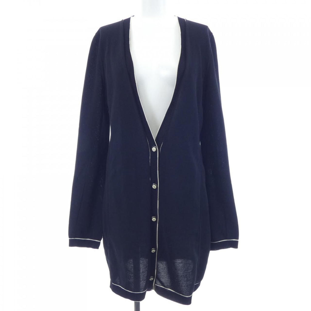 Chanel Long Cardigan Black