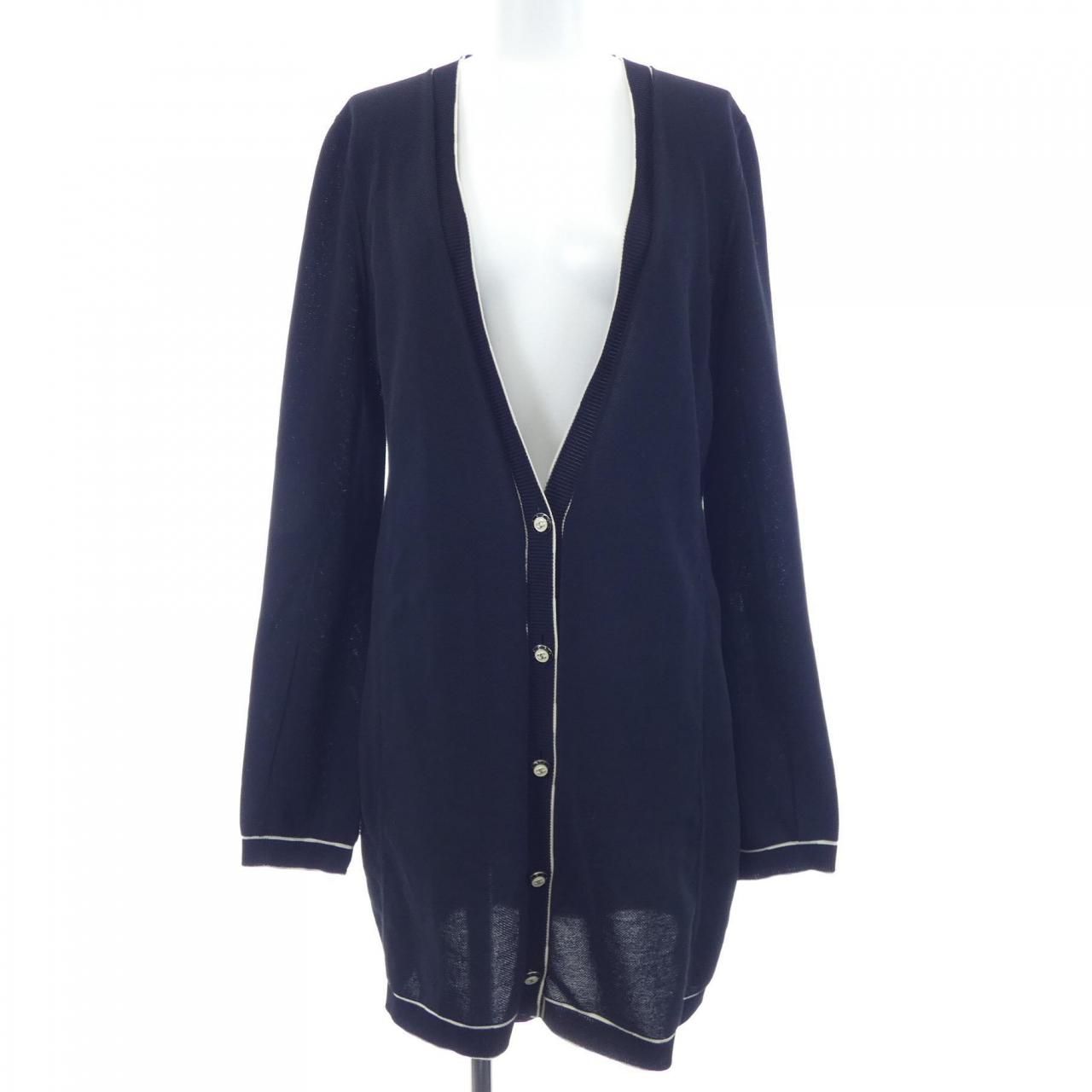 Chanel Long Cardigan Black