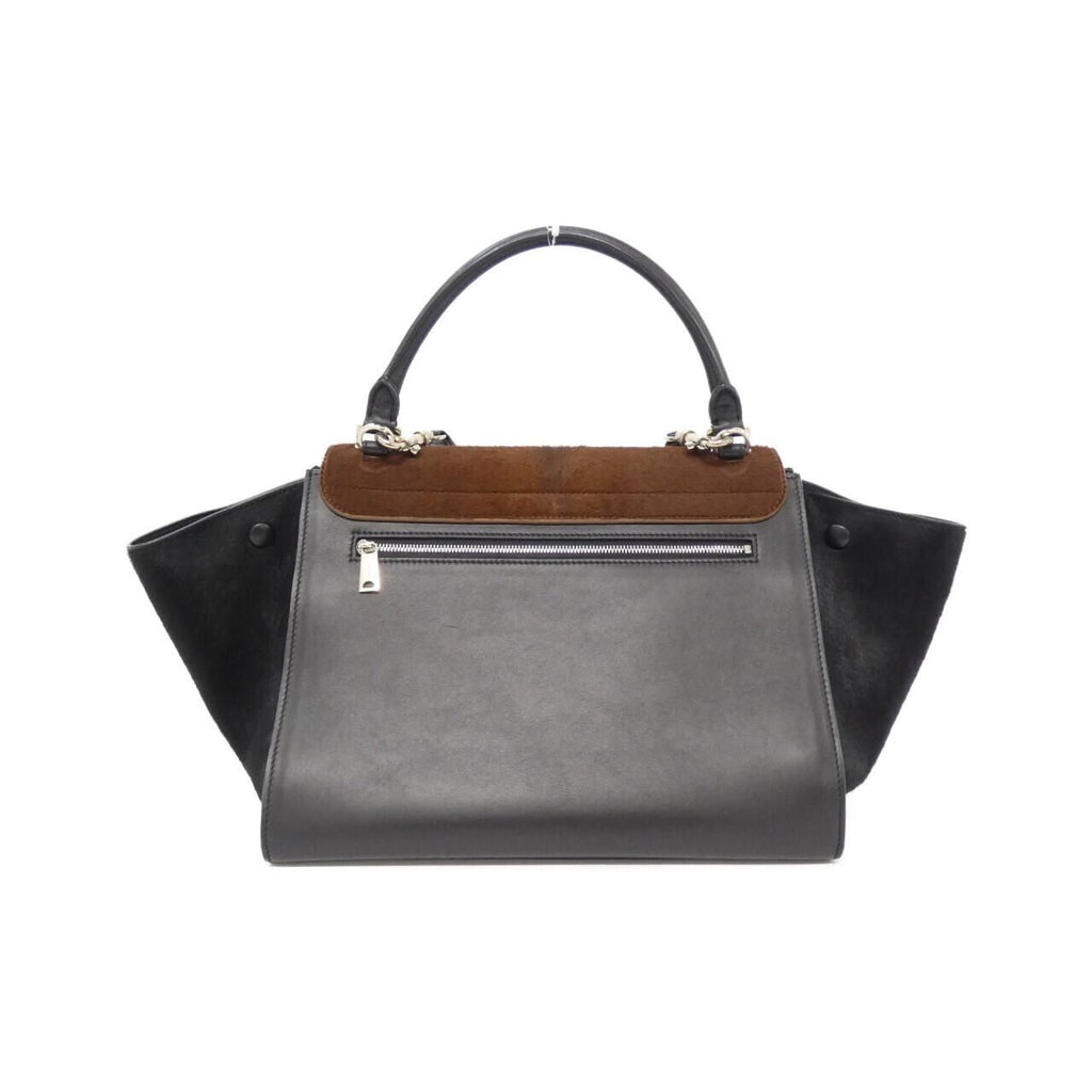 Celine Trapeze Bag Handbag Brown — view 2