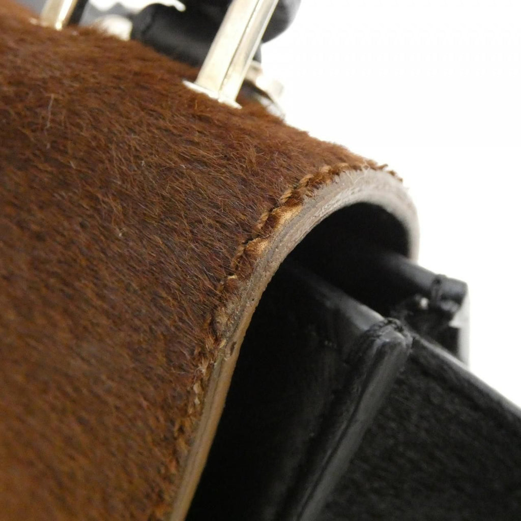 Celine Trapeze Bag Handbag Brown — view 6