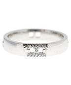 Hermes Ring White Gold