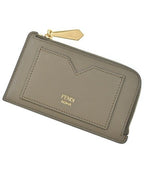 Fendi Card Case Card Holders Gray