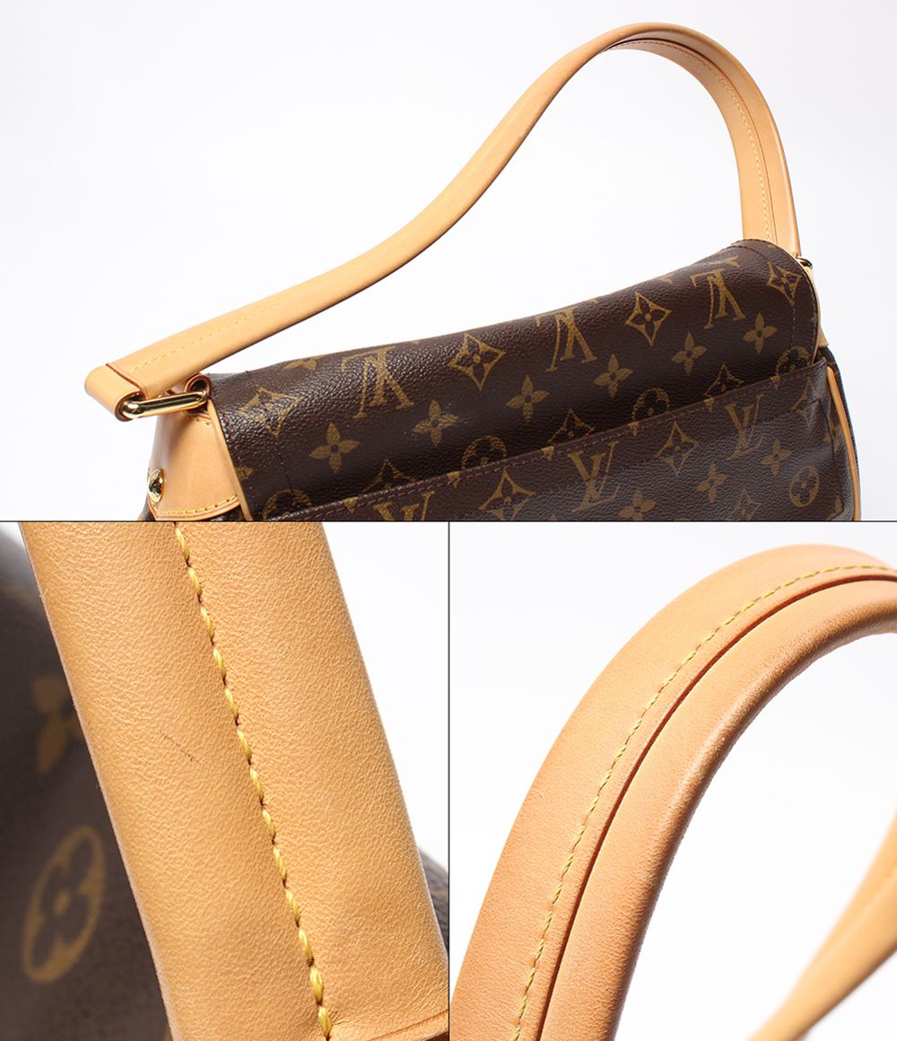 Louis Vuitton Shoulder Bag MM Monogram — view 8