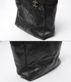 Chanel Tote Shoulder Bag Silver Paris Biarritz — view 7