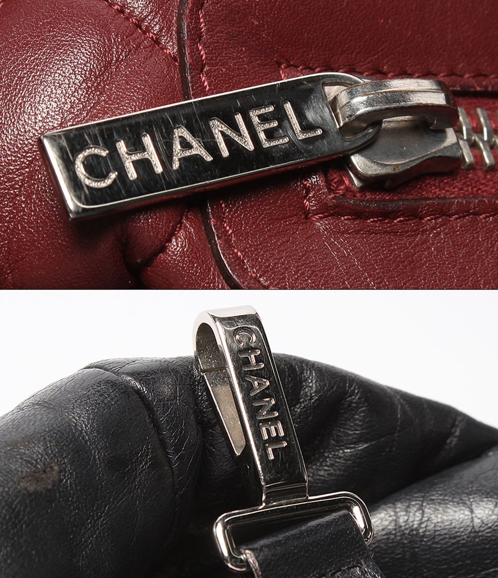 Chanel Tote Shoulder Bag Silver Coco Cocoon — view 6