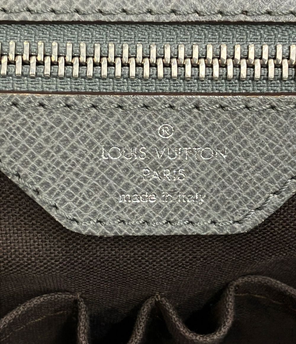 Louis Vuitton Briefcase Shoulder Bag Business 2-Way Crossbody Vasili PM Taiga — view 6