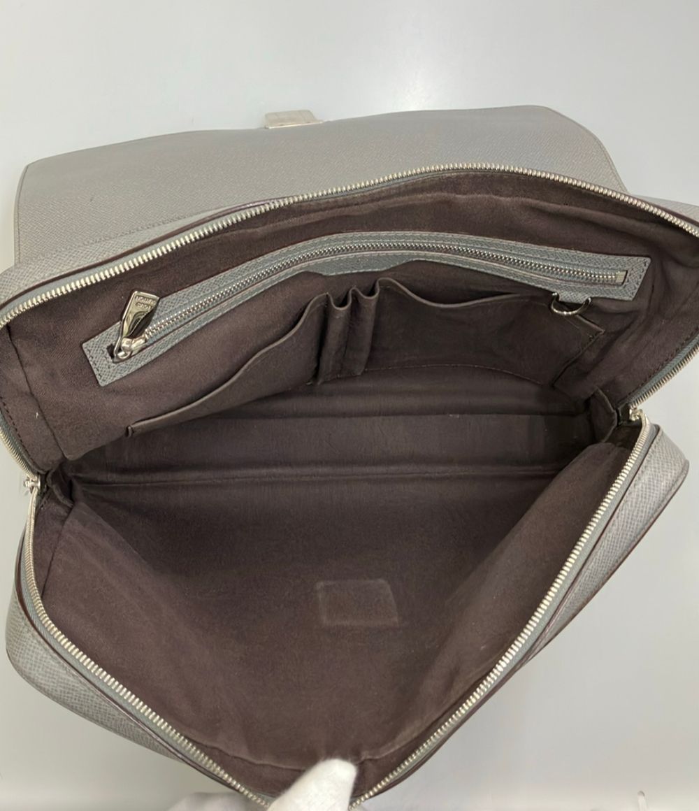 Louis Vuitton Briefcase Shoulder Bag Business 2-Way Crossbody Vasili PM Taiga — view 5