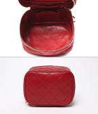 Chanel 2-Way Chain Shoulder Bag Crossbody Vanity Gold — view 3