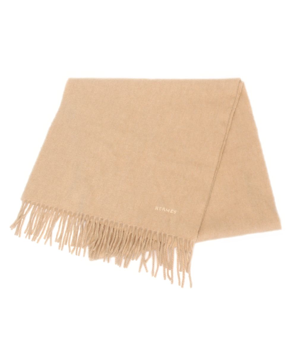 Hermes Scarf Cashmere Uni Brode — view 2
