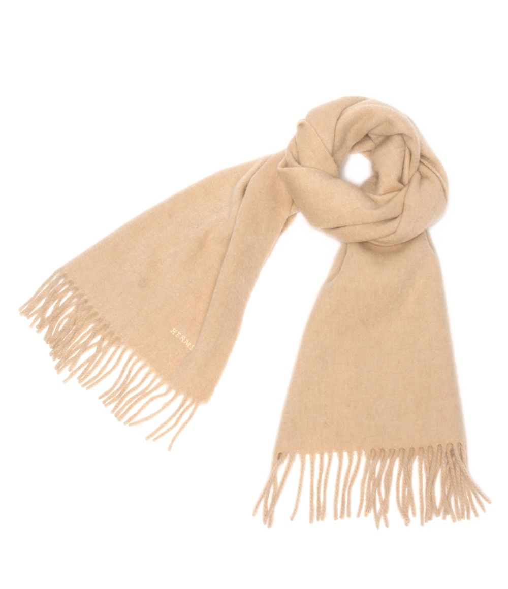 Hermes Scarf Cashmere Uni Brode