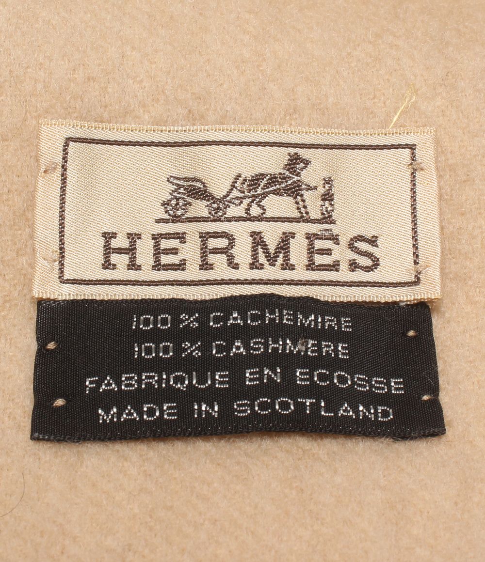 Hermes Scarf Cashmere Uni Brode — view 3