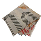 Hermes Scarf Rectangle les Rubans D'hermes Cashmere