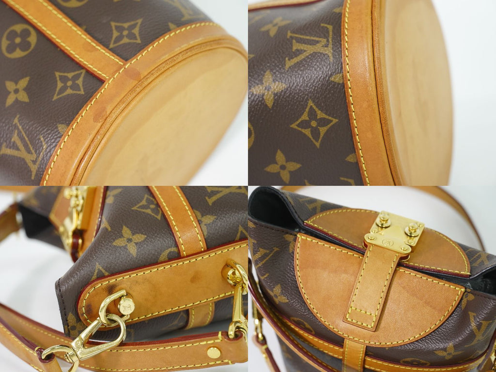 Louis Vuitton LV Duffle Monogram 2-Way Shoulder Bag Brown — view 7