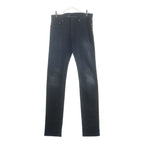 Dior Dirk Side Jake Oiled Coating Slim Denim Pants Indigo Skinny 30