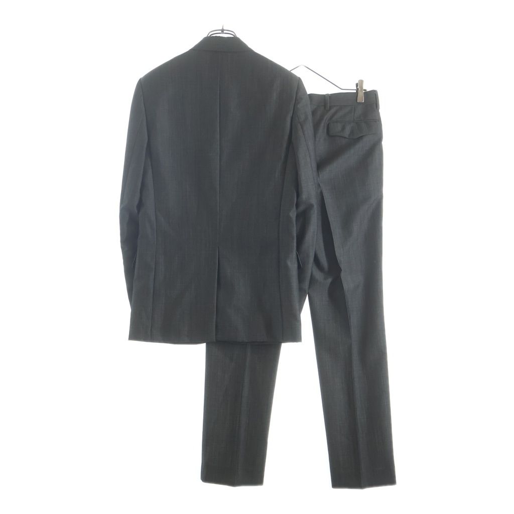 Dior Homme Mohair Blend Single Tailored Jacket Trousers Pants Gray Set — view 2