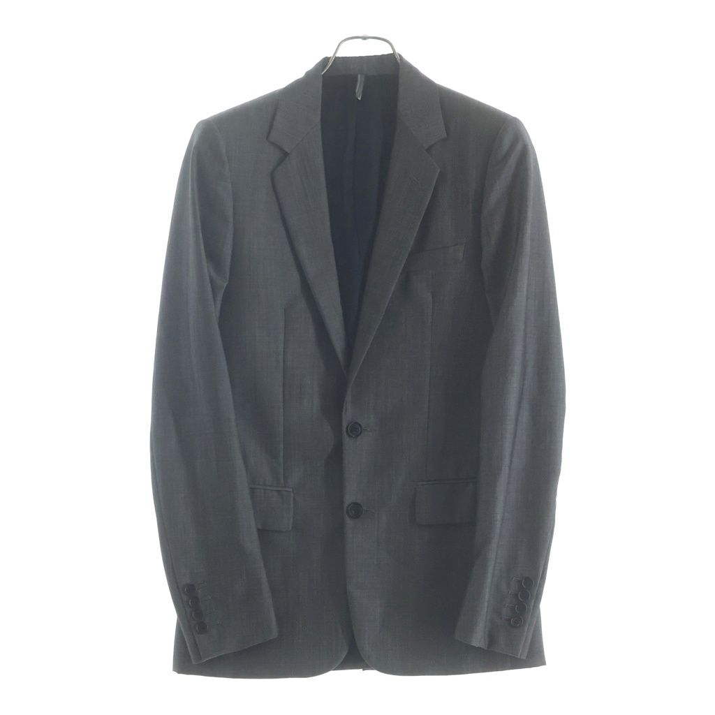 Dior Homme Mohair Blend Single Tailored Jacket Trousers Pants Gray Set — view 3