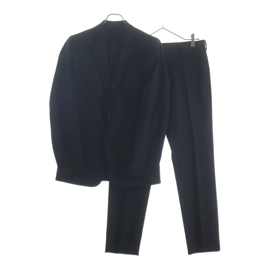 Dior Homme Notch Lapel Single Tailored Jacket Trousers Pants Black Set